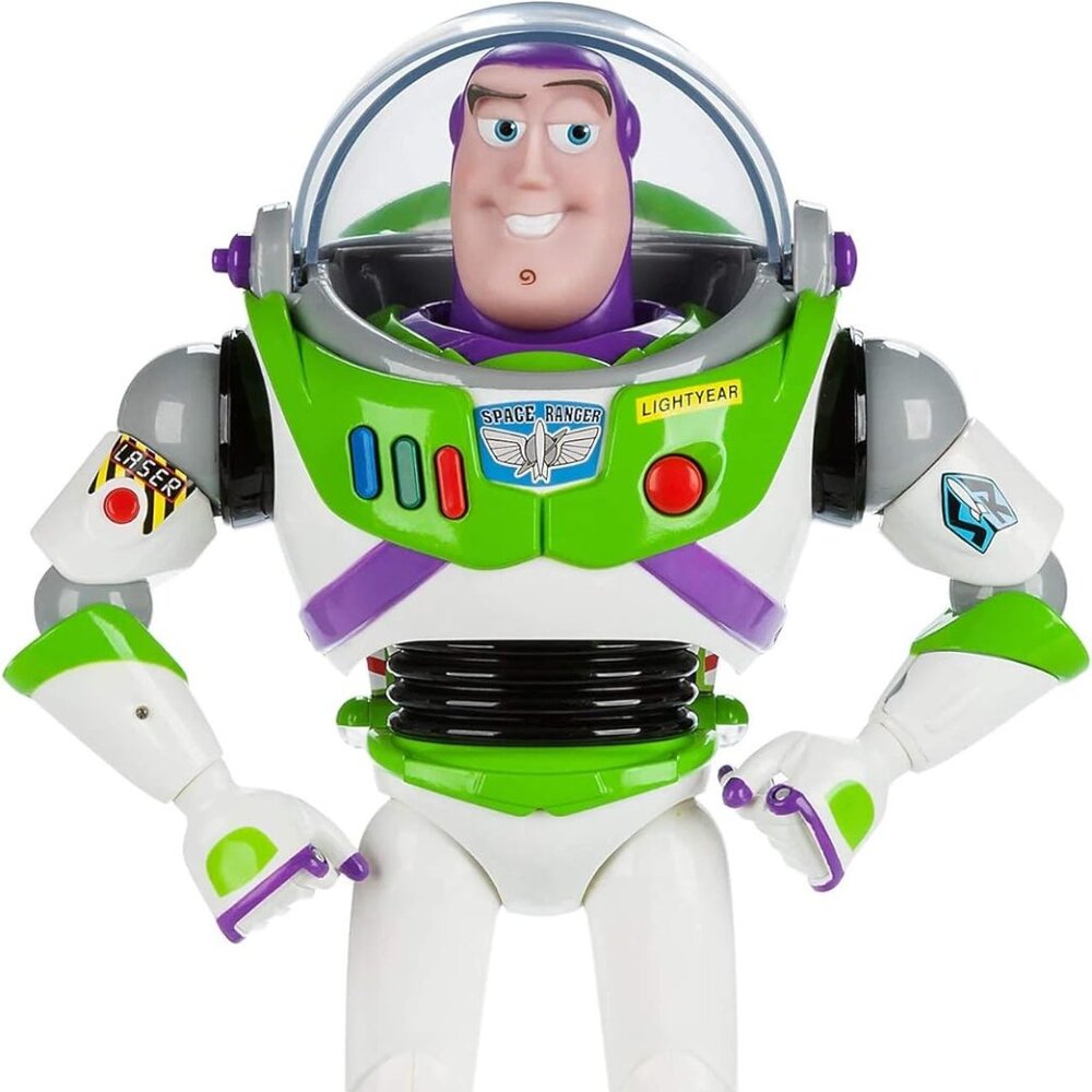 Disney Pixar Toy Story Buzz Lightyear Interactive Action Figure